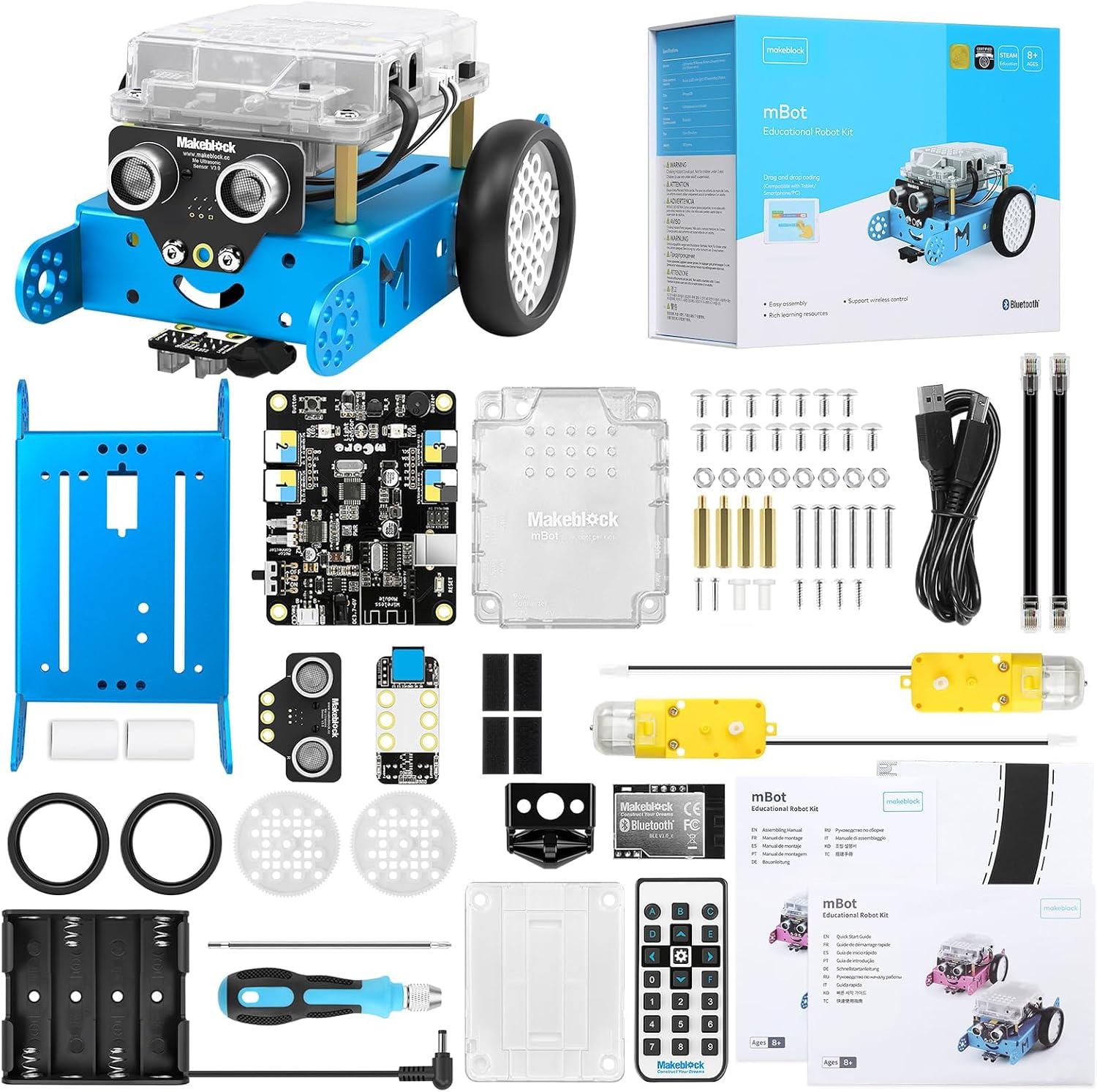mBot – STEM Coding Robot Kit for Kids (Ages 8–12)